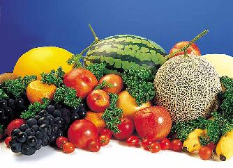 various fresh fruits